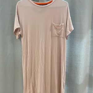 Pink Shift/ t shirt dress